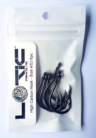 High Carbon J Hooks by Lotic Fishing™